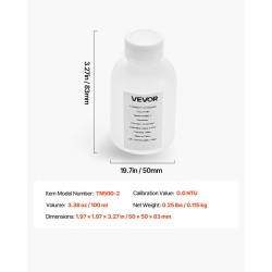 Sameuskalibrointiliuos 0 NTU 100 ml käyttövalmis sameusmittareille