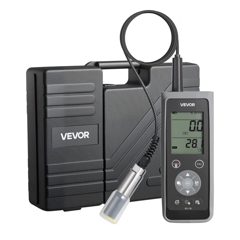 Kannettava liuenneen hapen mittari 0–50 mg/L IP67 Bluetooth-yhteys USB-liitäntä 4 m elektrodikaapeli