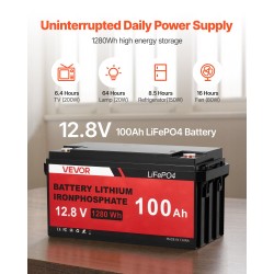 Aurinko- ja tuulivoimasarja 2 kpl 100W monikidepaneelia 400W turbiini 12.8V 100Ah akku