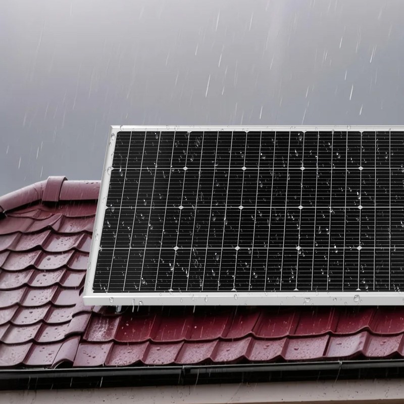 Aurinkosähköpaketti 400W 2 kpl 200W yksikideaurinkopaneelia 12.8V 100Ah LiFePO4-akulla