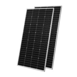 Aurinkosähköpaketti 400W 2 kpl 200W yksikideaurinkopaneelia 12.8V 100Ah LiFePO4-akulla