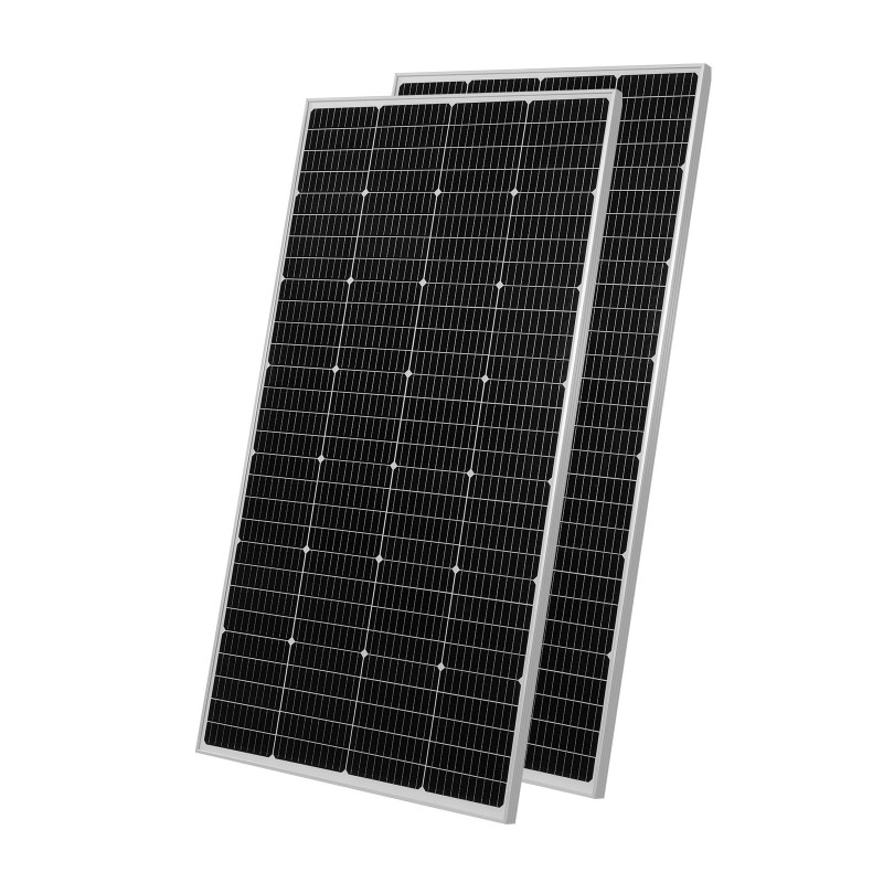 Aurinkosähköpaketti 400W 2 kpl 200W yksikideaurinkopaneelia 12.8V 100Ah LiFePO4-akulla