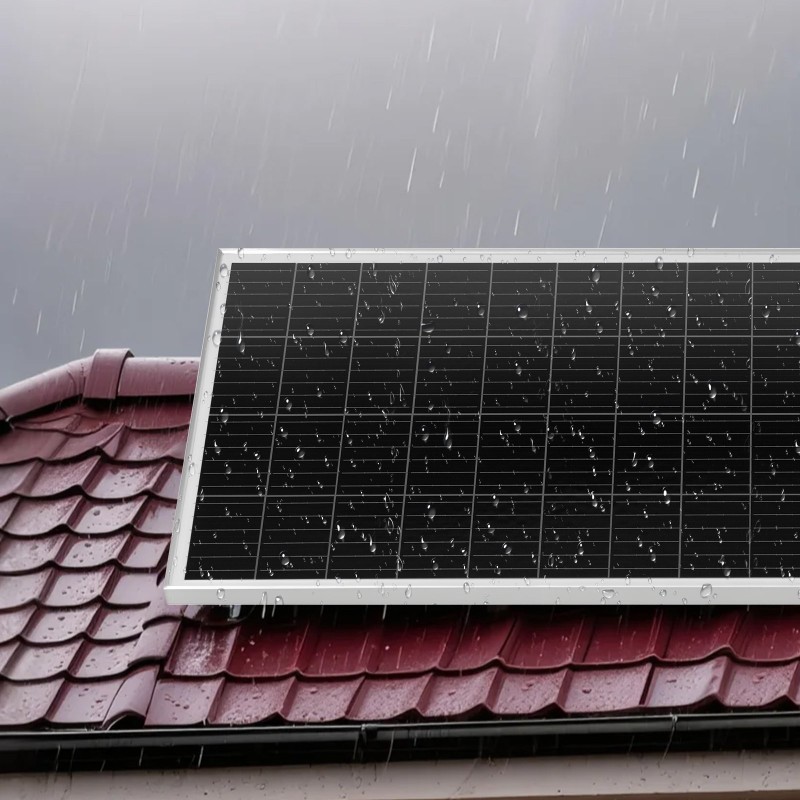 12V aurinkosähköpaketti 400W 4x100W monokidepaneelit 12.8V 200Ah LiFePO4-akku 40A MPPT-laturisäädin 2000W invertteri