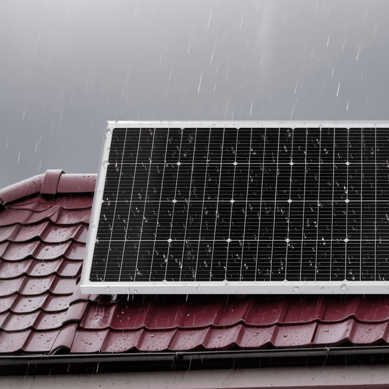 Aurinkosähköpaketti 800W 12V 4x200W yksikidepaneelit 12.8V 300Ah LiFePO4 akku 2000W invertteri