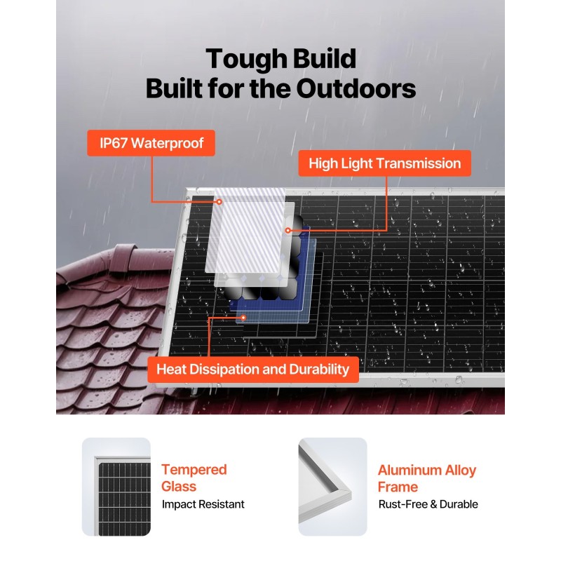 Aurinkosähköpaketti 1200W 6 kpl 200W yksikideaurinkopaneelia 25.6V 300Ah LiFePO4-akku 24V 3600W invertteri