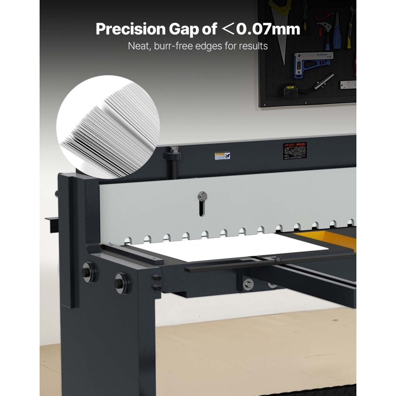 Levyleikkuri jalkakäyttöinen alumiinille ja teräkselle 1320 mm 1,5 mm