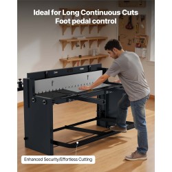 Levyleikkuri jalkakäyttöinen alumiinille ja teräkselle 1320 mm 1,5 mm