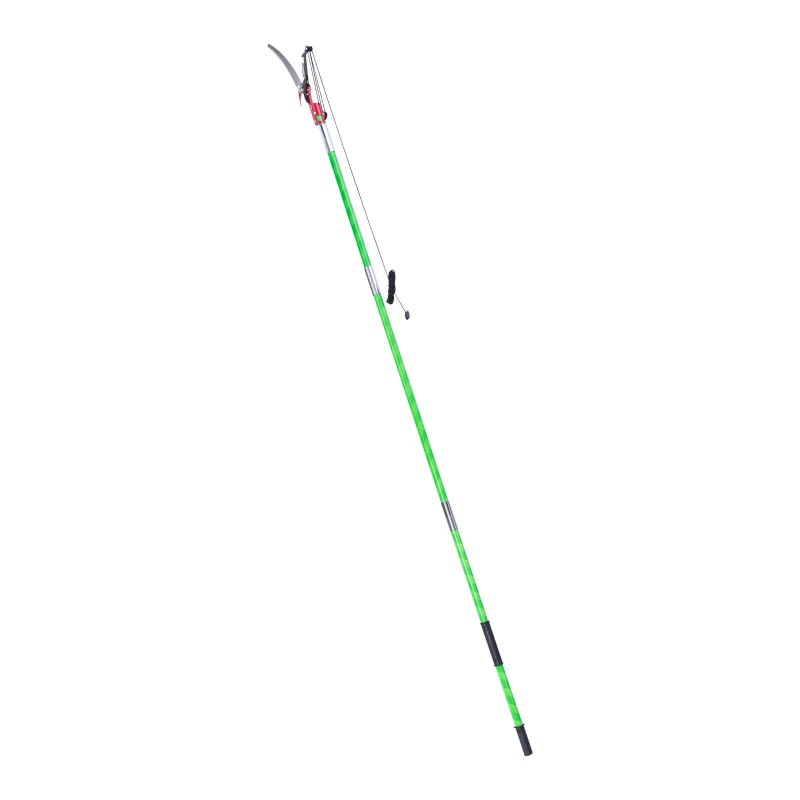 Teleskooppinen oksasaha lasikuituvarsi 8 m 65Mn-teräs oksien karsintaan