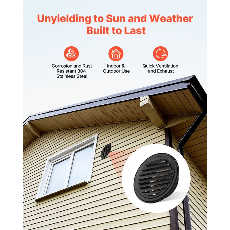 Seinäristikkosuojus pyöreä halkaisijaltaan 145 millimetriä ruostumaton teräs musta kaksi kappaletta