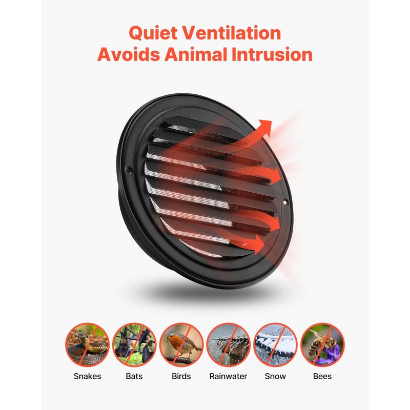Seinäristikkosuojus pyöreä halkaisijaltaan 145 millimetriä ruostumaton teräs musta kaksi kappaletta