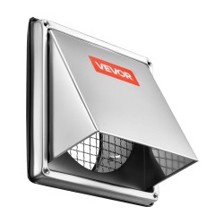 Seinäventtiilin suojus SUS304 ruostumaton teräs neliö 162x162x121 mm 1 kpl