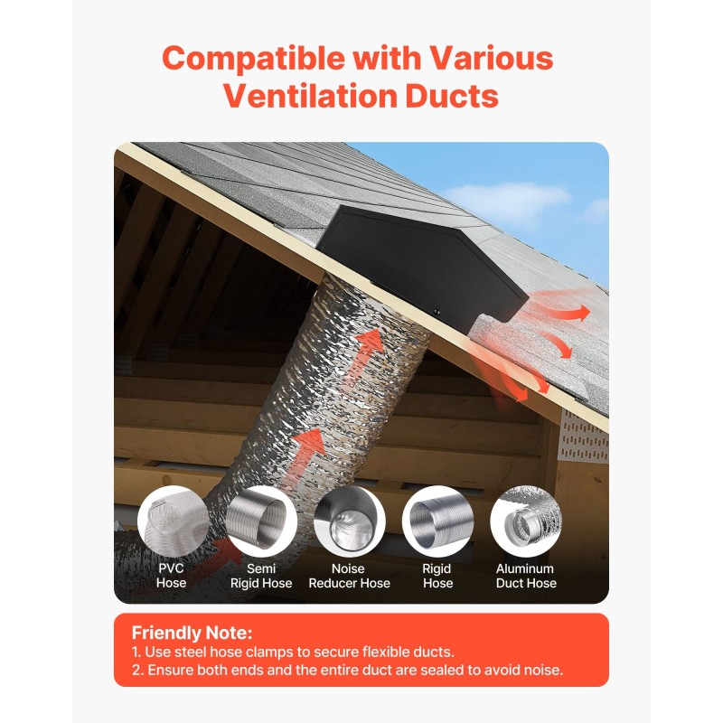 Seinäventtiilikansi SPCC-teräs 198 mm musta suojaverkolla 1 kpl ilmastointiin