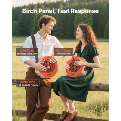 Cajon-laatikkorumpu koivupuu etulevy mahonki-poppeli runko sisäisillä virvelikielillä säädettävä olkahihna kompaktikoko