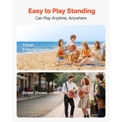 Cajon-laatikkorumpu koivupuu etulevy mahonki-poppeli runko sisäisillä virvelikielillä säädettävä olkahihna kompaktikoko