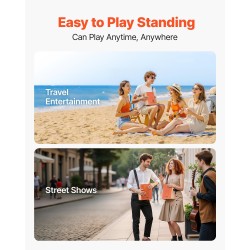 Cajon-laatikorumpu koivupaneeli mahonki-poppeli runko rätinäkielet kantolaukulla