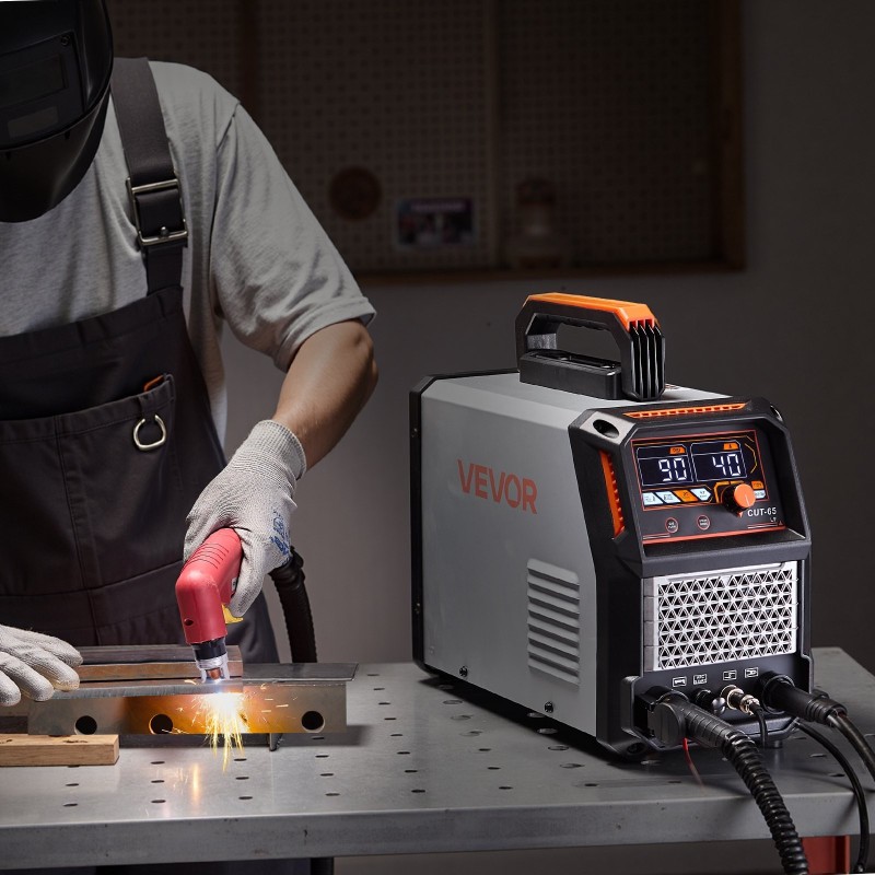 Kosketukseton plasmaleikkuri 65A invertteritekniikka 16 mm puhdas leikkaus digitaalinen näyttö