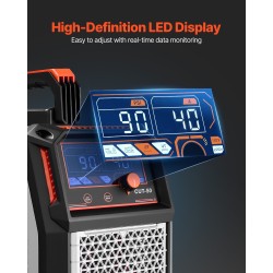 Kosketusplasmaleikkuri 220V 20–50A invertteritekniikka digitaalinen näyttö 2T ja 4T 12–16 mm