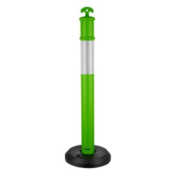 Rajauspylväät 3 kpl 1140 mm muovia liikenteen ja alueiden ohjaukseen