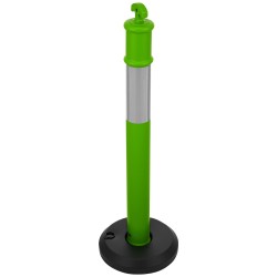 Rajauspylväät 3 kpl 1140 mm muovia liikenteen ja alueiden ohjaukseen