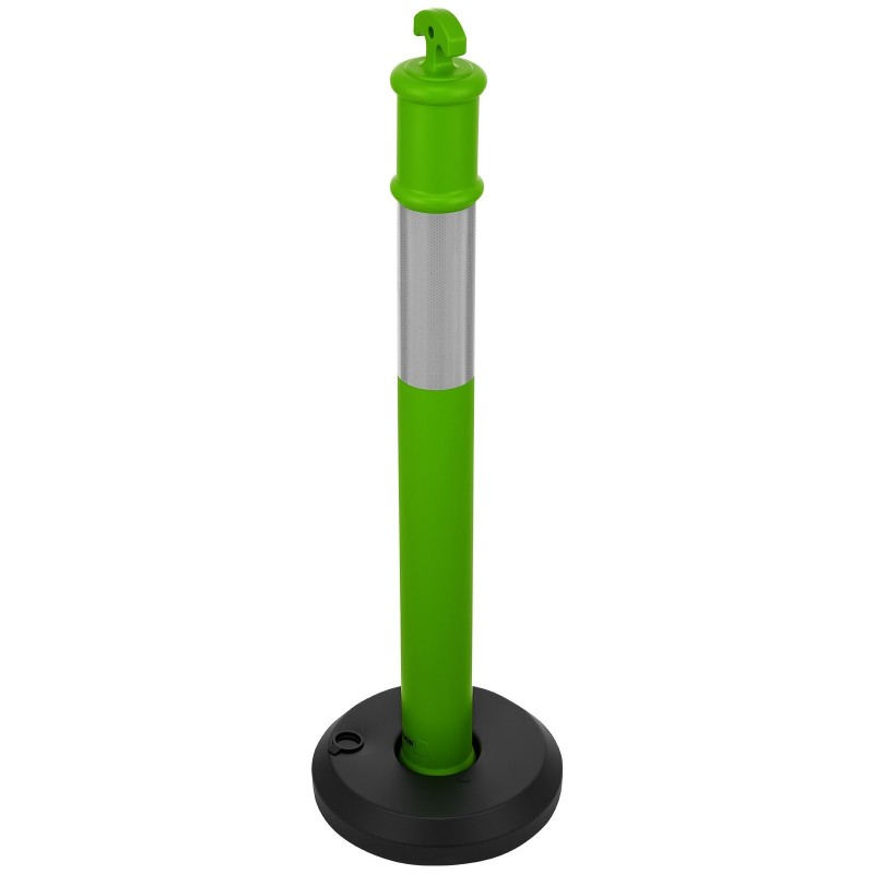 Rajauspylväät 3 kpl 1140 mm muovia liikenteen ja alueiden ohjaukseen