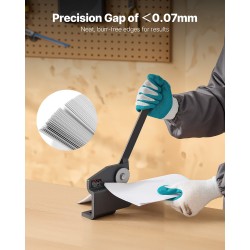 Peltileikkuri käsikäyttöinen pyöriväteräinen alumiinille ja teräkselle 1,5 mm leikkauspaksuus