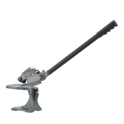 Manuaalinen penkille kiinnitettävä levyleikkuri kovetetut terät teräsrunko 70 mm 1 9 mm