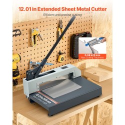 Giljotiinipeltileikkuri manuaalinen 305 mm T10-teräksiset terät Q235-teräsrunko