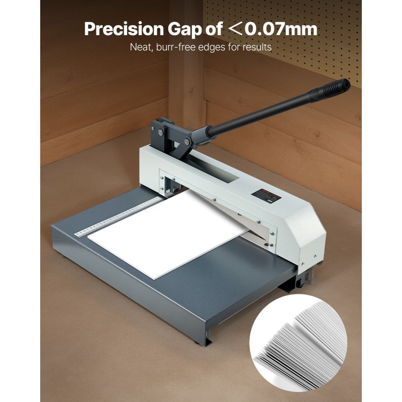 Giljotiinipeltileikkuri manuaalinen 305 mm T10-teräksiset terät Q235-teräsrunko