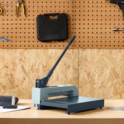 Giljotiinipeltileikkuri manuaalinen 305 mm T10-teräksiset terät Q235-teräsrunko