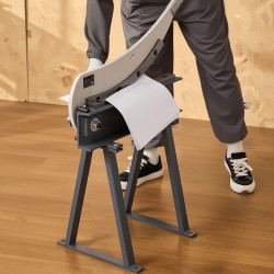 Käsikäyttöinen ohutlevyleikkuri 500 mm työleveys 1,5 mm pyöröterä alumiiniin ja teräkseen