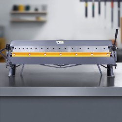 Peltijarru pöytäkiinnitteinen 1220 mm 1,5 mm teräkselle ja alumiinille 16 irrotettavaa sormea