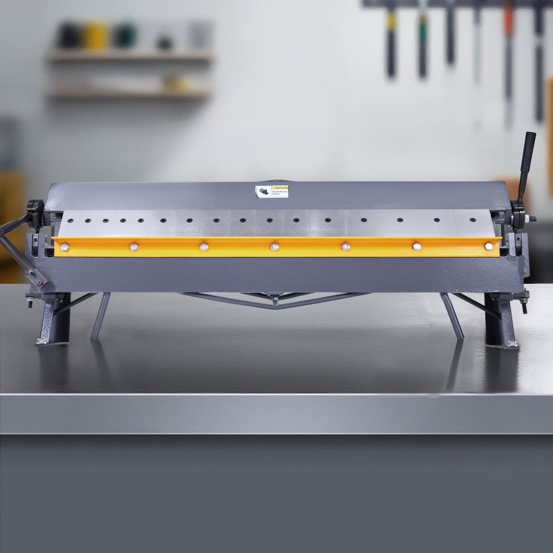 Peltijarru pöytäkiinnitteinen 1220 mm 1,5 mm teräkselle ja alumiinille 16 irrotettavaa sormea