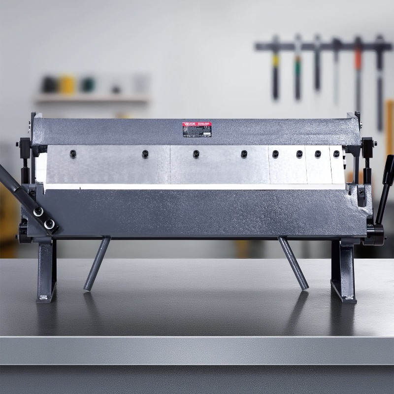 Peltijarru pöytään asennettava 610 mm vähähiilinen teräs 1,5 mm manuaalinen sarjataivutukseen