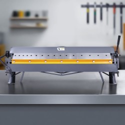 Peltijarru matalahiiliteräsrunkoinen 1270 mm taivutusleveys 1,5 mm maksimipaksuus 16 segmenttiä pöytäkiinnitys