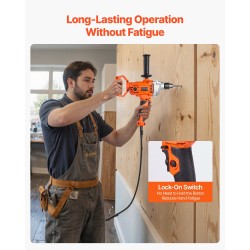 Johdollinen käsikäyttöinen porasekoitin 1100W poraukseen ja sekoittamiseen D-kahvalla