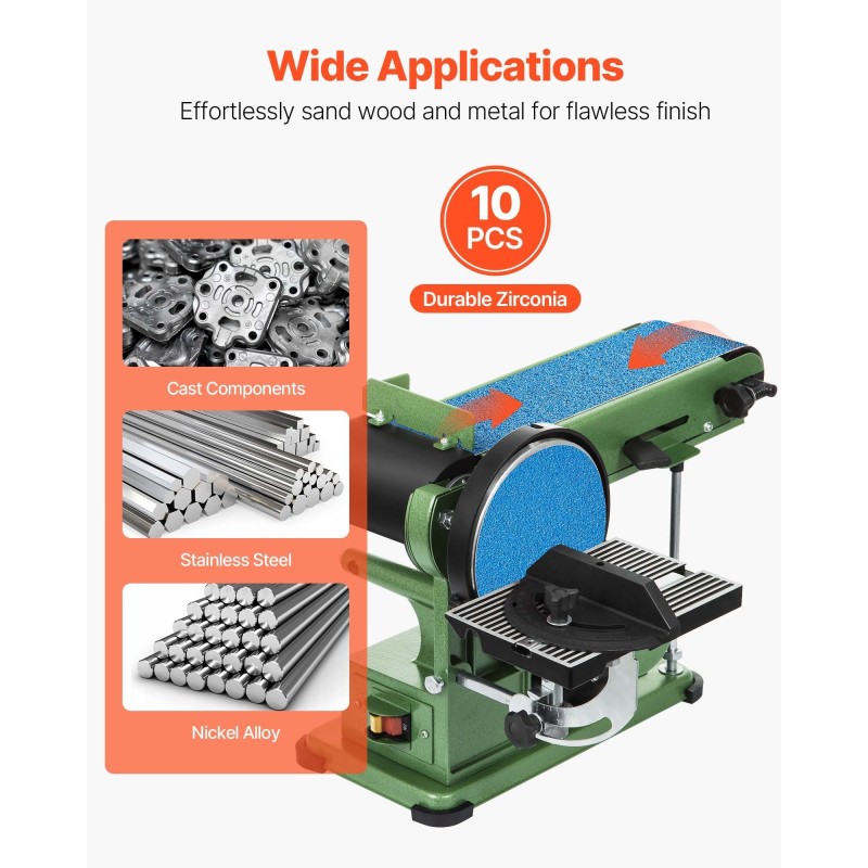 Hiomanauhat zirkonia 100 x 915 mm 10 kappaleen karkeudet 40–240