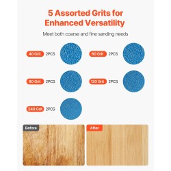 Hiomanauhat zirkonia 100 x 915 mm 10 kappaleen karkeudet 40–240