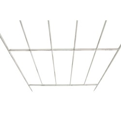 Paula-säleikkö köynnöskasveille, rustiikkinen puutarhakoriste 170 cm