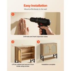 Kylpyhuoneen seinäkaappi lastulevy ja MDF-levy 600x249x600 mm 2-ovinen säädettävä 3-tasoinen hylly