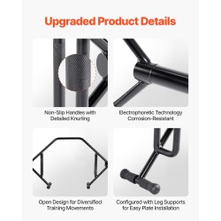 Kuusikulmainen avorunkoinen terästanko karhennetuin kahvoin 360 kg kestävä