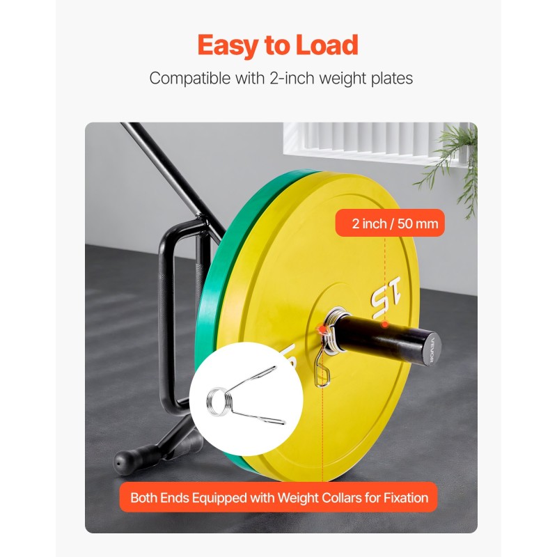 Kuusikulmainen avorunkoinen terästanko karhennetuin kahvoin 360 kg kestävä