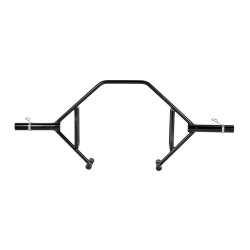 Kuusikulmainen avorunkoinen terästanko karhennetuin kahvoin 360 kg kestävä