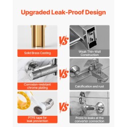 Termostaattinen suihkuhana messinkirunko kromattu kolmekymmentäkahdeksan asteen turvalukolla G1/2 ja G3/4 liitännöillä