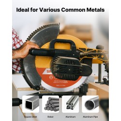 Metallin katkaisuterä pyörösahoihin 355 mm 72 kovametallihammasta 25,4 mm