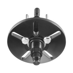 Ulosvetosarja kampiakselin värinänvaimentimelle teräksinen lämpökäsitellyin kierreadapterein