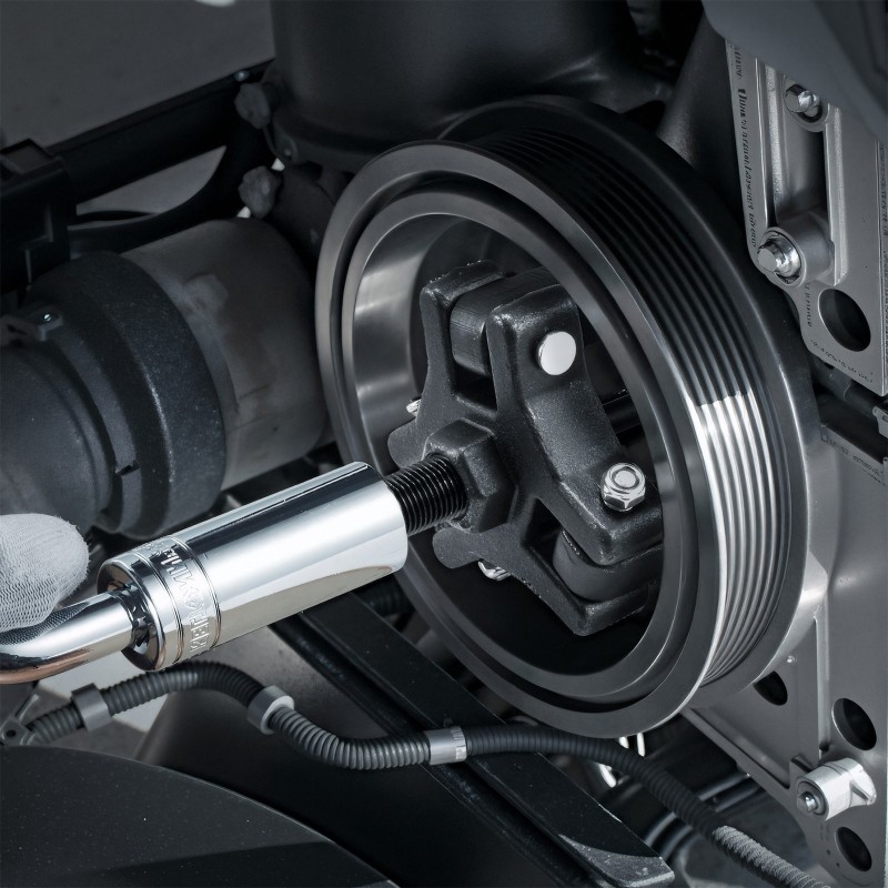 Kampiakselin värinänvaimentimen ulosvetosarja 3-leukainen neljä työntankoa teräs säilytyskotelo