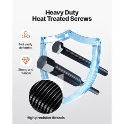 Ulosvetäjä- ja asennussarja teräksinen 7-osainen ohjaustehostimen pumpun hihnapyörille useille ajoneuvoille