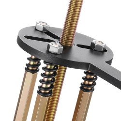 Laakerin irrotussarja 36 osainen 3 leukaiset koukut sinkkikäsitelty säilytyslaatikko sisä ja ulkopuolisille