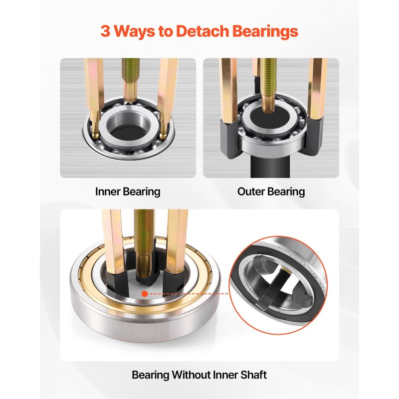 Laakerin irrotussarja 36-osainen 3-leukaiset koukut sinkkikäsitelty säilytyslaatikko sisä- ja ulkopuolisille