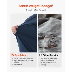 Pitkähihainen palosuojattu T-paita täysin puuvillainen 2XL tummansininen ammattikäyttöön